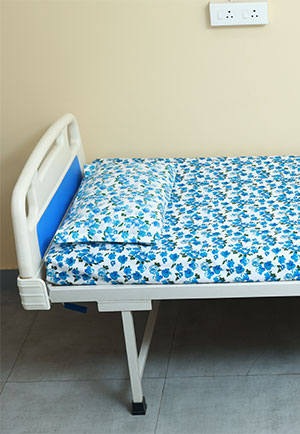 BEDSHEETS/PILLOW COVER  LIGHT BLUE